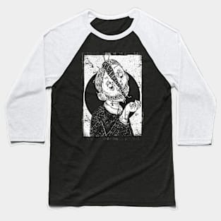 Tooth and Nail (White print) Baseball T-Shirt